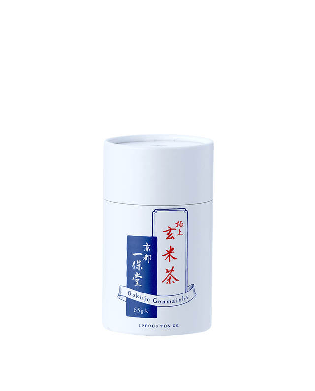 極上玄米茶紙筒箱(65g)