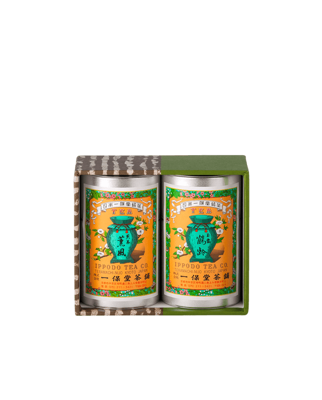 玉露 鶴齢・煎茶 薫風 (小缶)