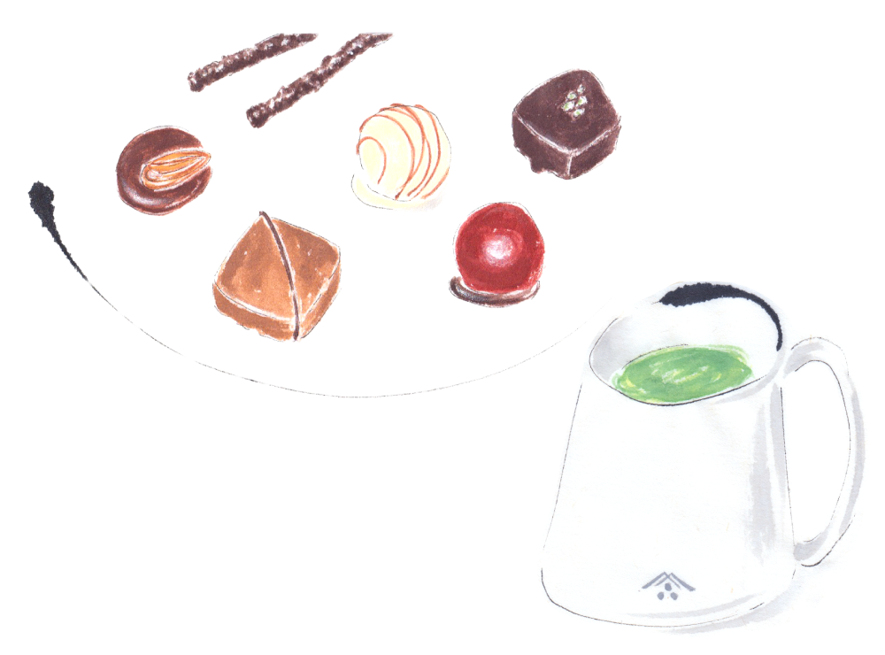 チョコレートと雲門の昔。