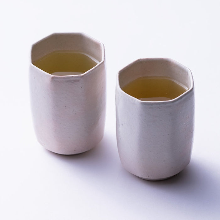 熱々の玉露と煎茶