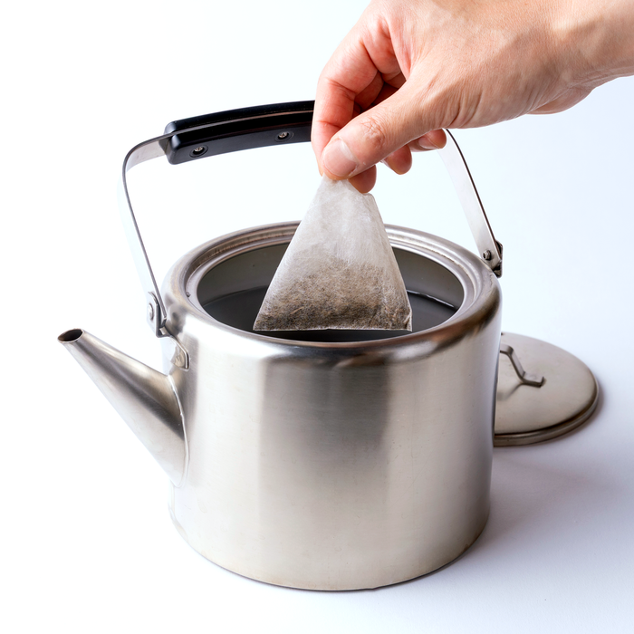 やかんで作る、たっぷりのいり番茶（大容量ティーバッグ）