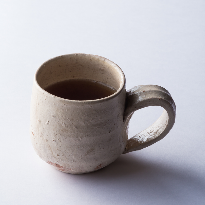 ティーポットでむぎ茶を作る（全粒）