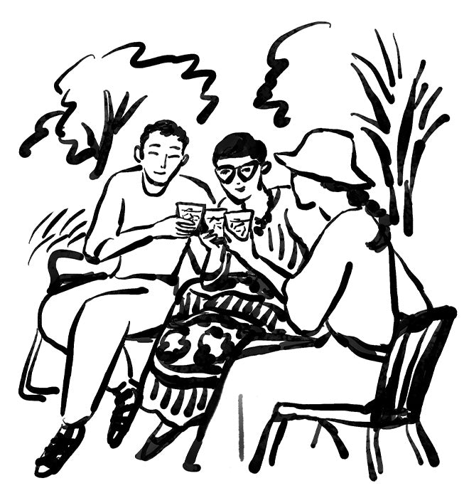 私の新茶の楽しみ方（ひんやりレシピで）