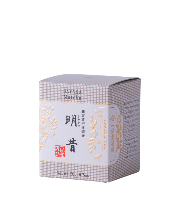 抹茶 明昔(さやかのむかし)20g箱