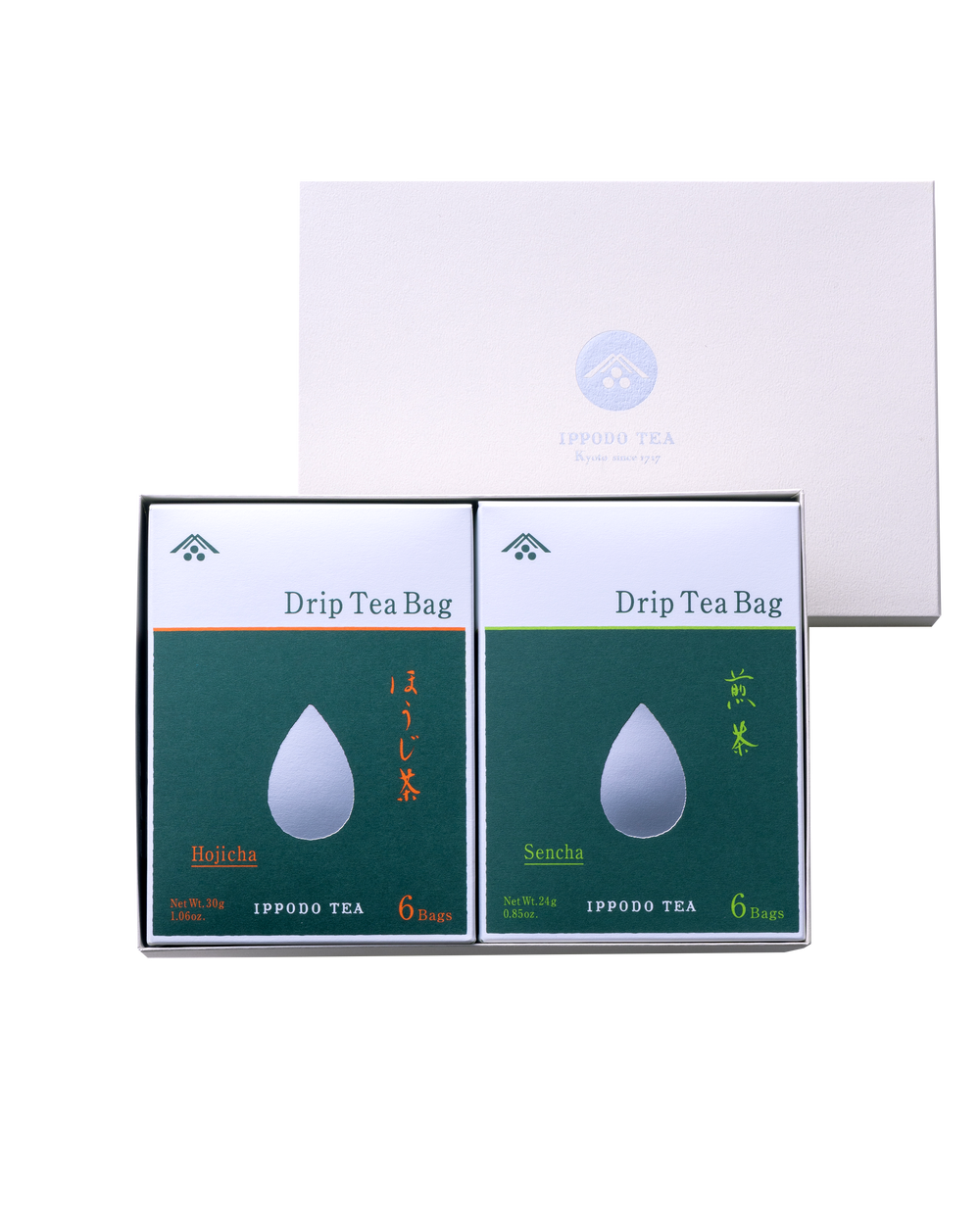 [在庫なし]ドリップティーバッグセット(煎茶・ほうじ茶)