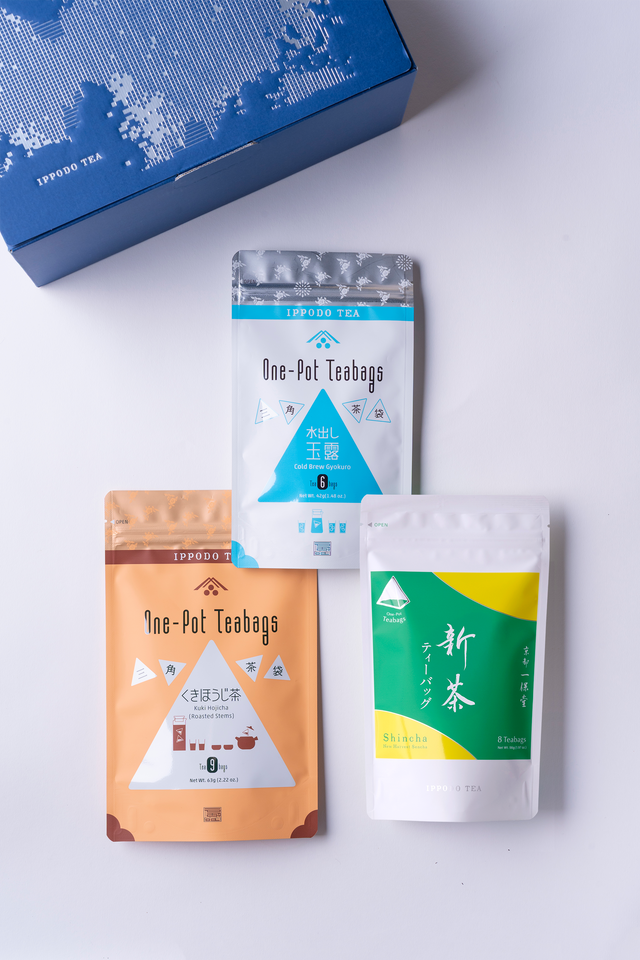 【5月23日発売】季節のティーバッグセット（新茶・玉露・くきほうじ茶）