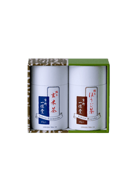 極上ほうじ茶・極上玄米茶 (紙筒)
