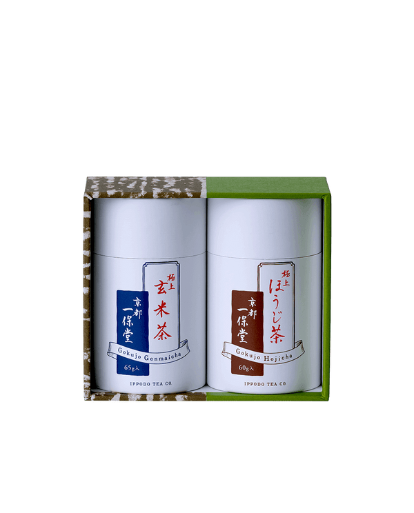 極上ほうじ茶・極上玄米茶 (紙筒)