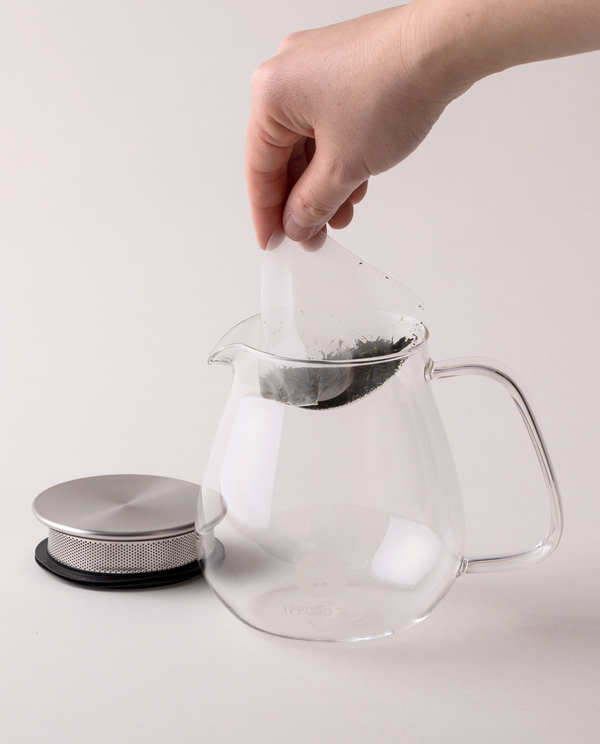 【5月23日発売】季節のお配りセット(新茶ティーバッグ×5個・新茶栞5枚・手提げ袋5枚付き）