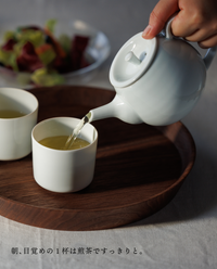 白磁ティーポット(波佐見焼)