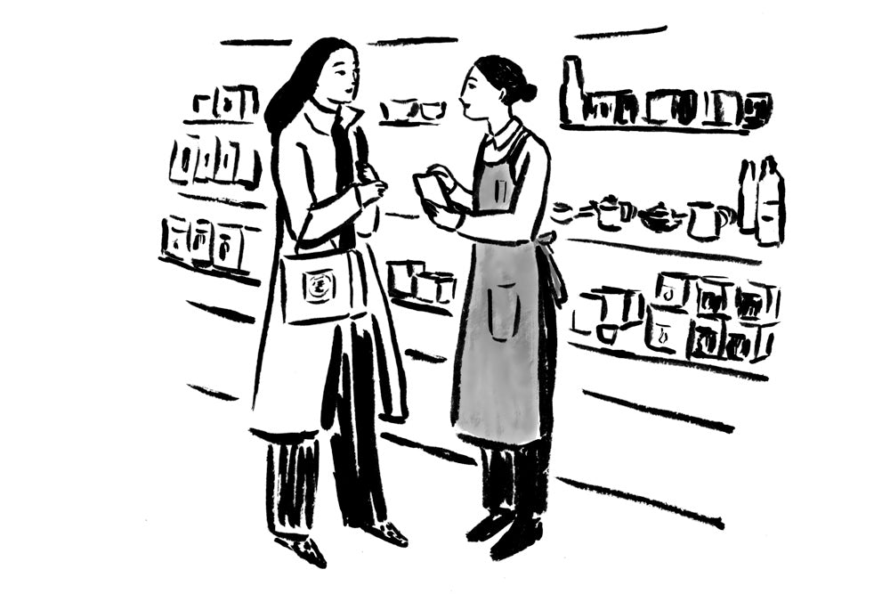 相談できるお店のイラスト